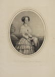 28817 Portret van Amalia M. da Gloria M. van Saksen - Weimar, geboren 1830, eerste echtgenote van prins Willem Frederik ...
